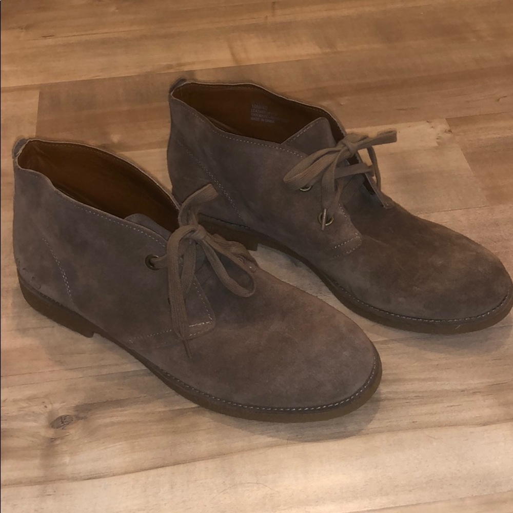 Lucky Brand Suede Ankle Boots